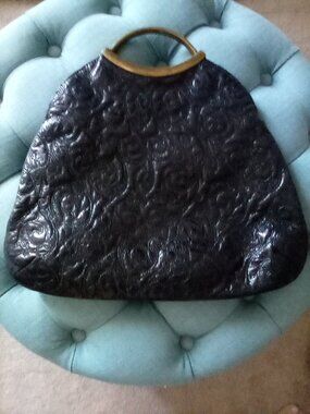 Hobo International Tooled Leather Bag